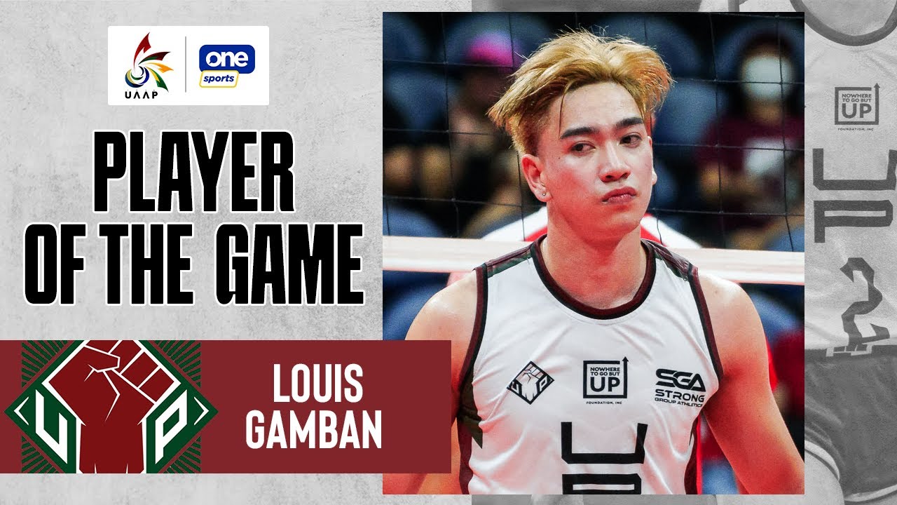 Louis Gamban DROPS 20 POINTS for UP vs UE 😤| UAAP SEASON 86 MEN&rsquo;S VOLLEYBALL