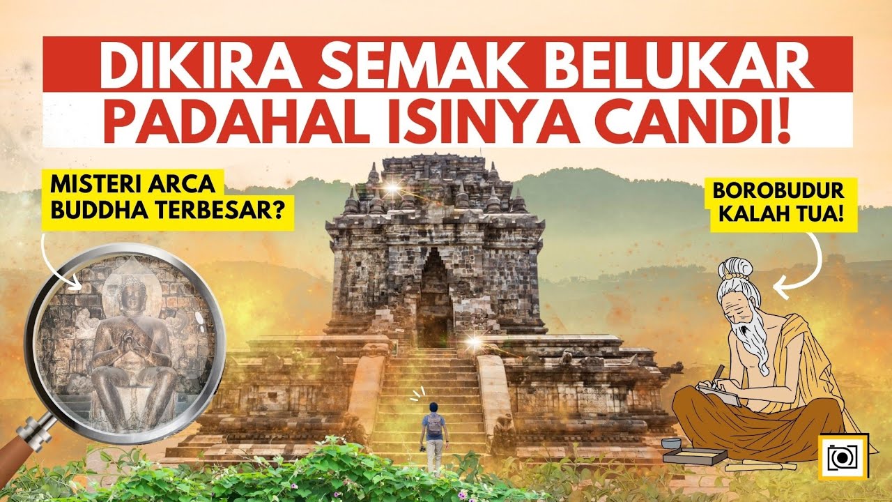 Храм Мендут и тайна самой большой статуи Будды в Индонезии