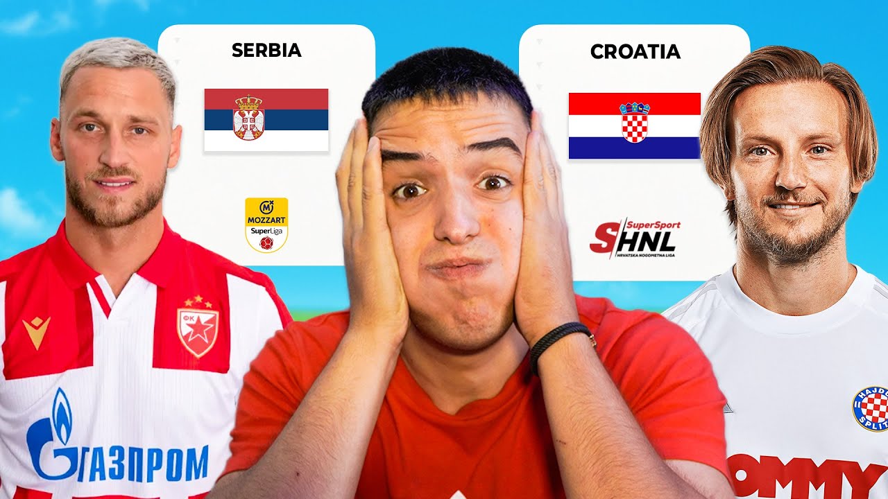 KOJA LIGA JE BOLJA? SRPSKA ILI HRVATSKA? ALL-STAR FC25