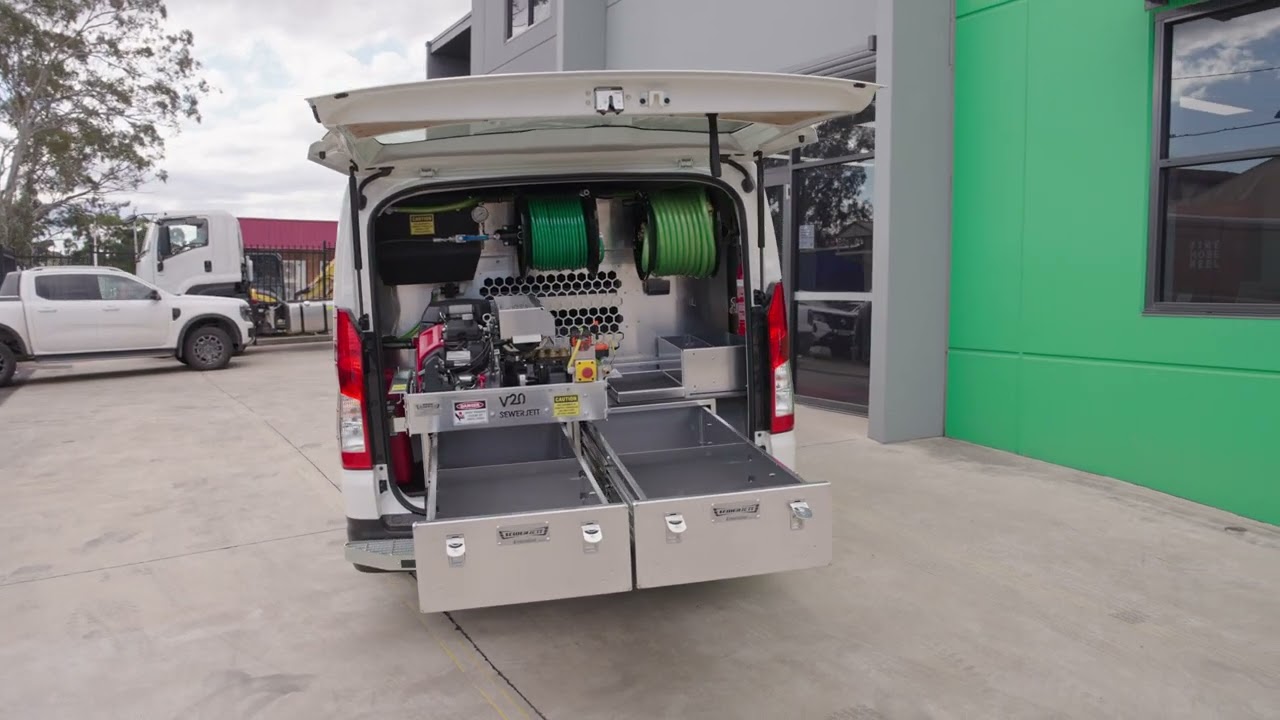 V20 Water Jetting Van by Enviroline