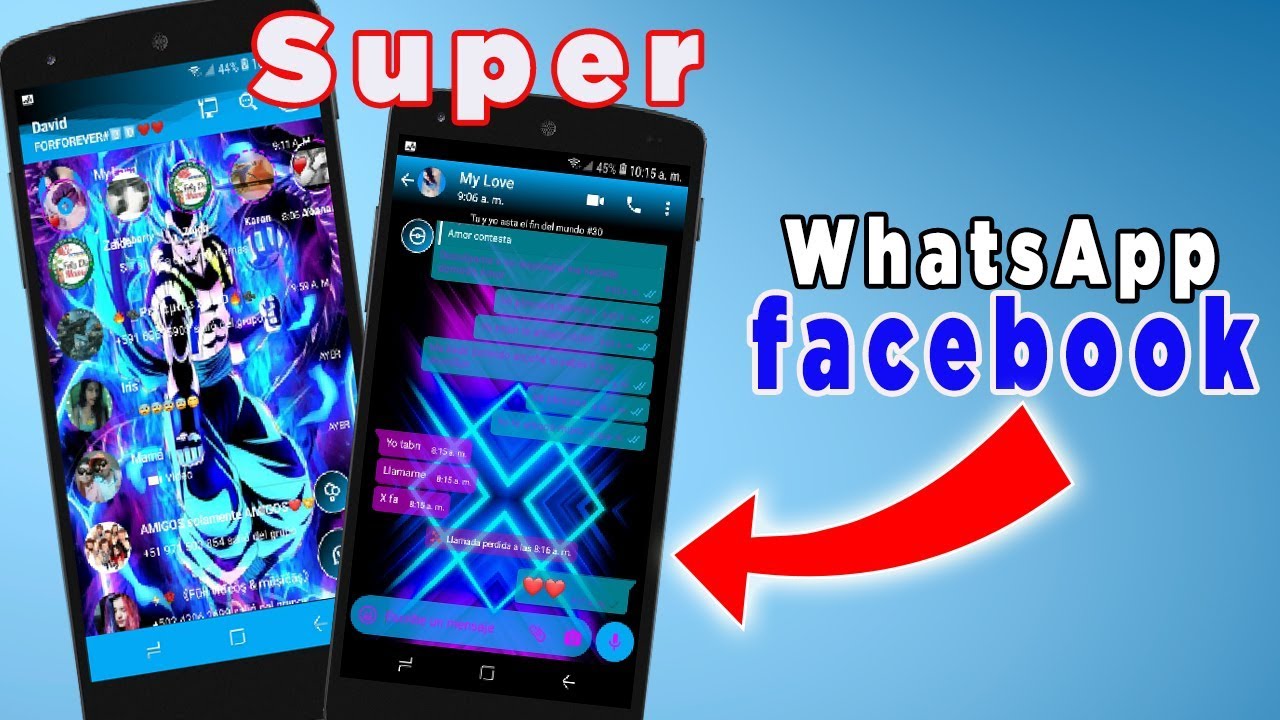 Nuevo Super WhatsApp / Estilo Facebook  Actualizado / Mayo 2020