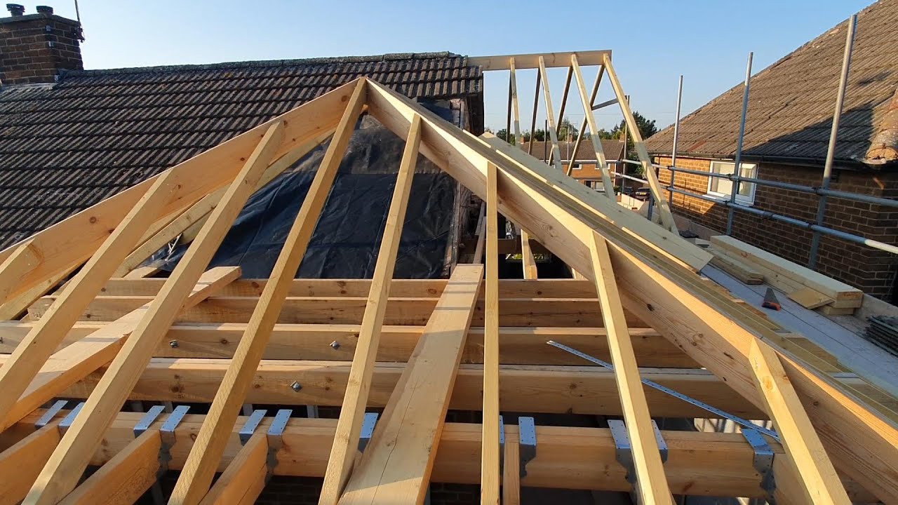 Part 12 Of Our Extension Self Build ~ Roof Steels ~  Vlog 885