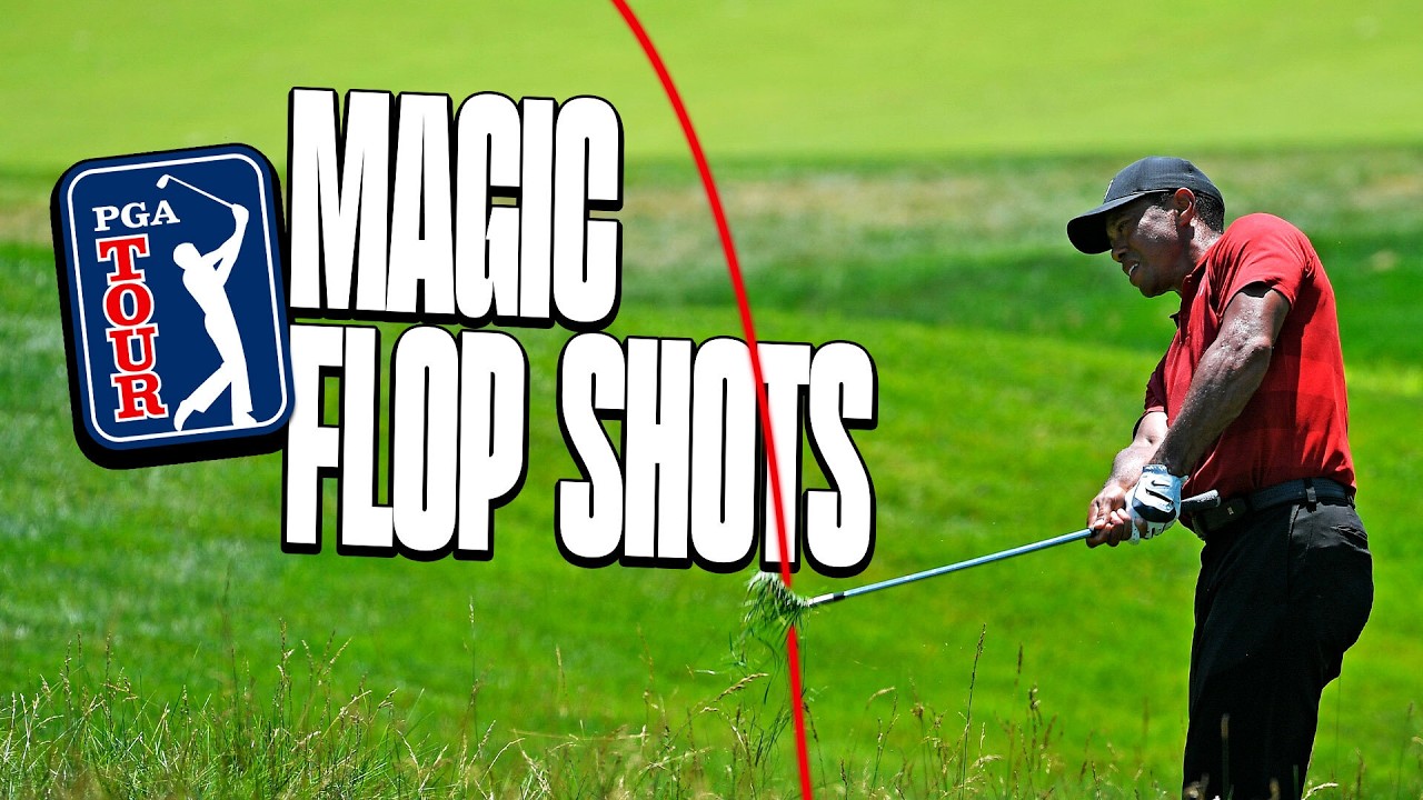 Short Game MAGIC 🪄 | BEST PGA TOUR Flop Shots