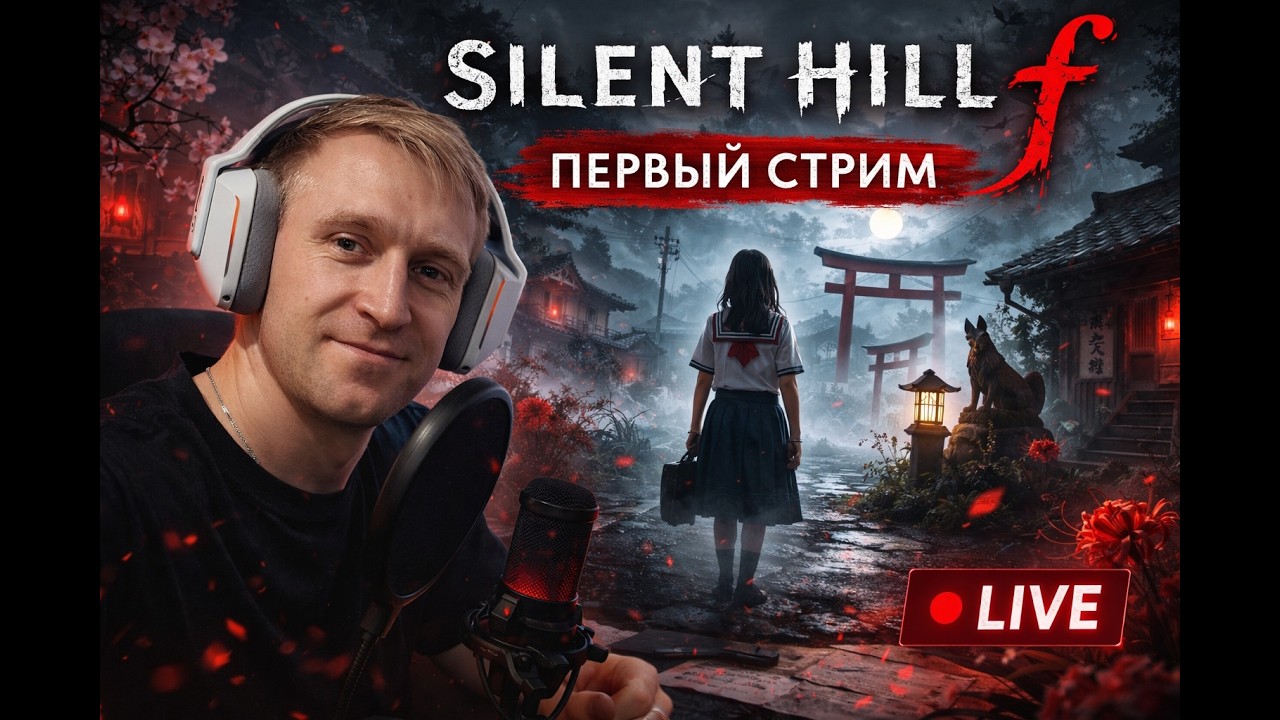 🌫️ Погружаемся в ужас и тайны — Silent Hill f LIVE