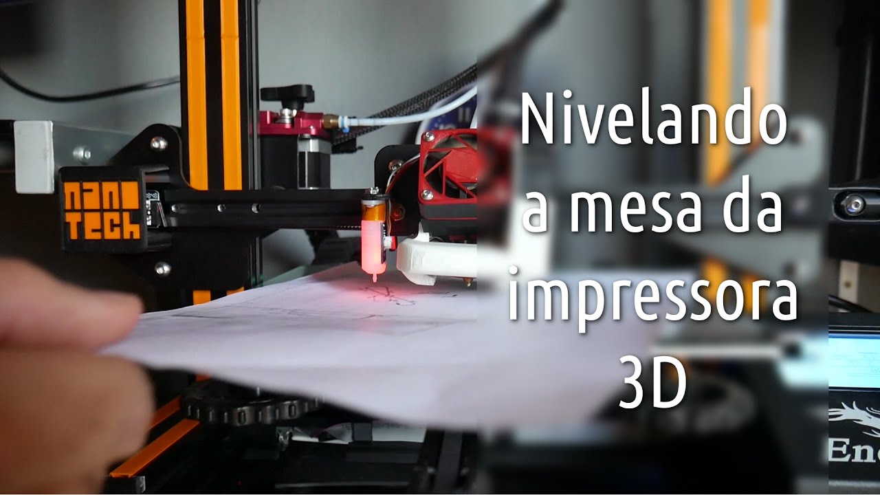 #64: Como nivelar a mesa da sua impressora 3D (ft. Ender 3)