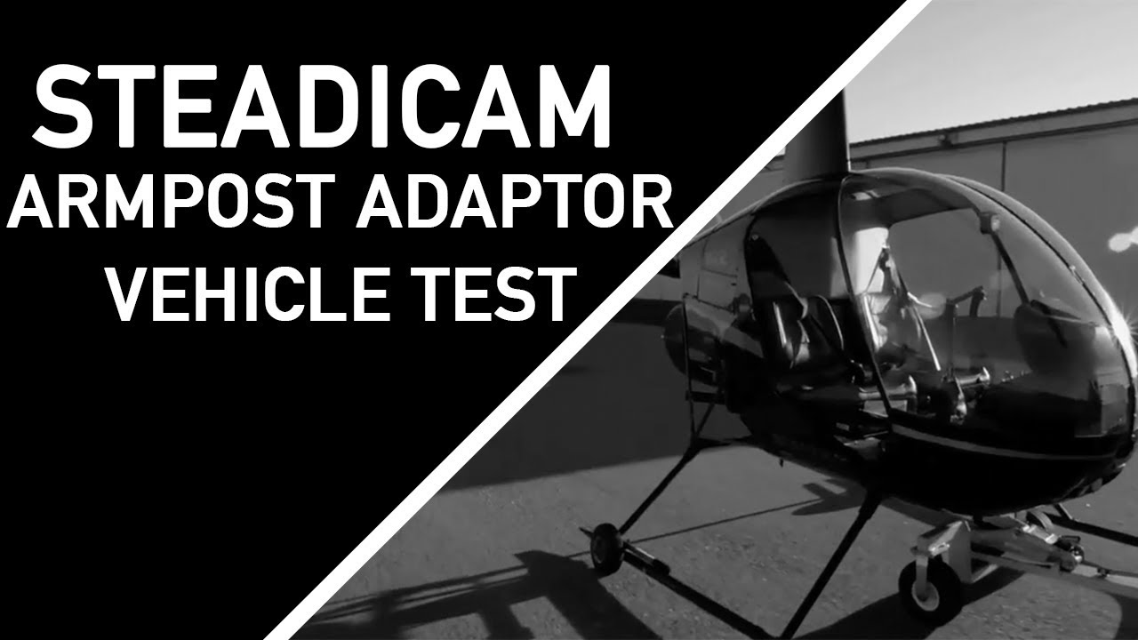 CineMilled Ronin Steadicam Armpost Adaptor - Vehicle Mount Test Footage. **Segway**