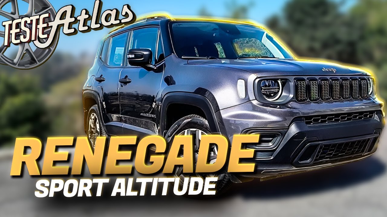 Coloquei o MAIOR HATER do Renegade para TESTAR o Jeep Renegade Sport Altitude