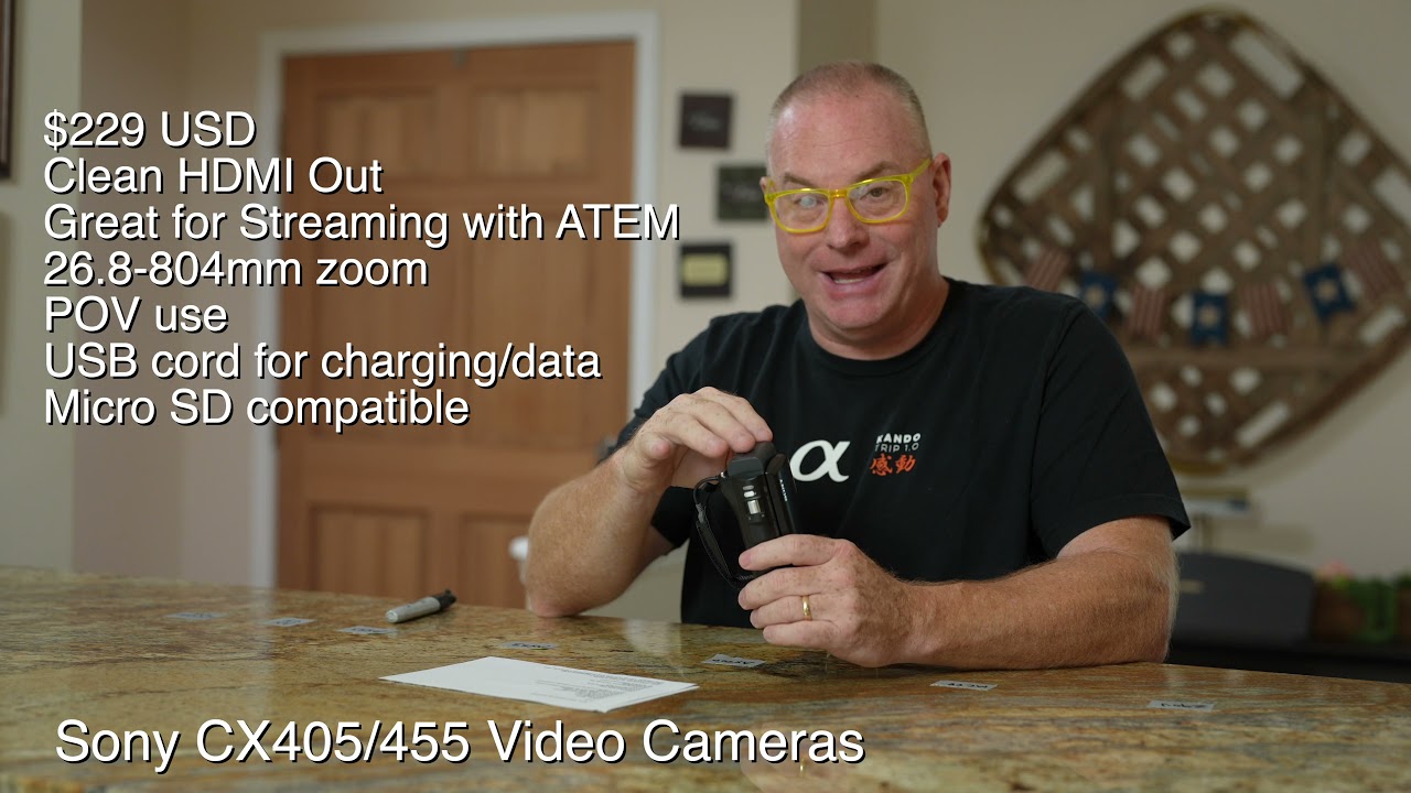 Comparing the SONY CX-405 and CX-455 Handycam video cameras by Patrick Murphy-Racey