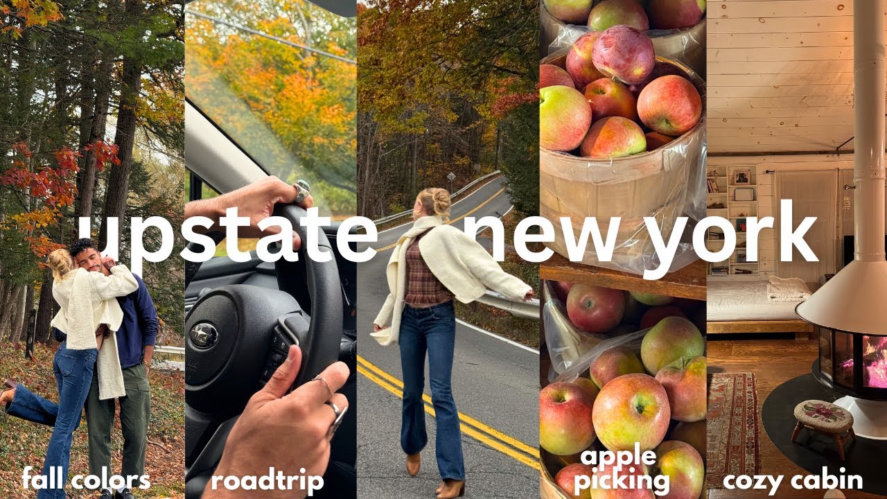 Upstate New York Vlog | Chasing Fall Foliage, Apple Picking, Dinner at Stissing House & MORE 🤎🍂✨