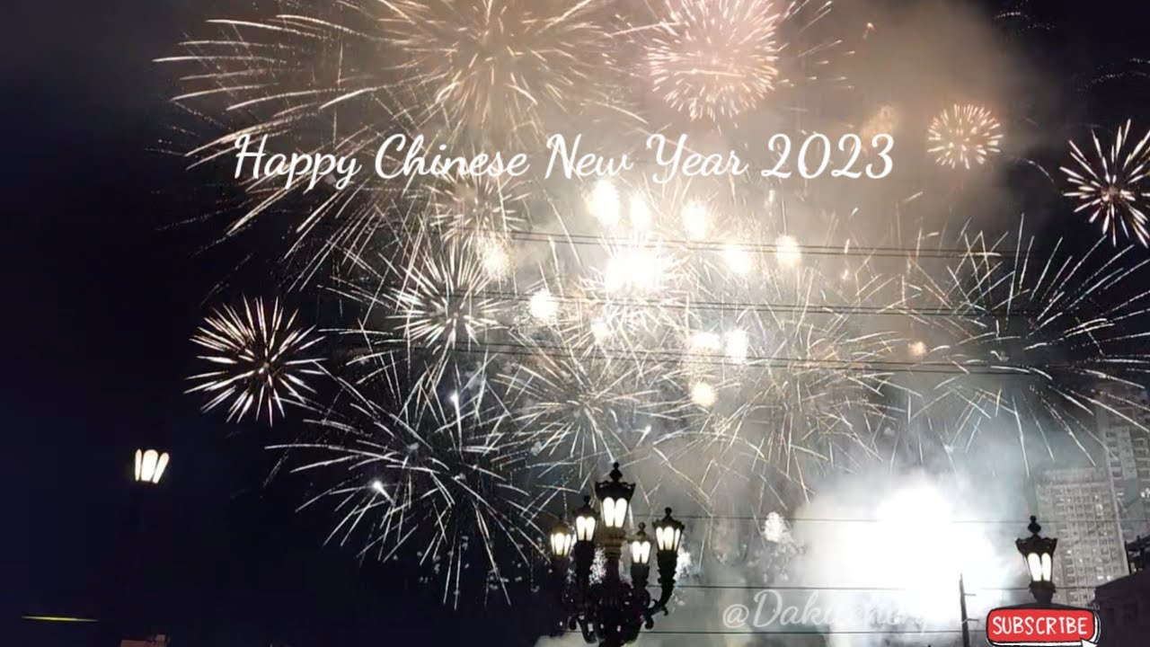 Chinese New Year 2023l Fireworks Display l Oldest Chinatown in the World l Binondo Manila Philippine