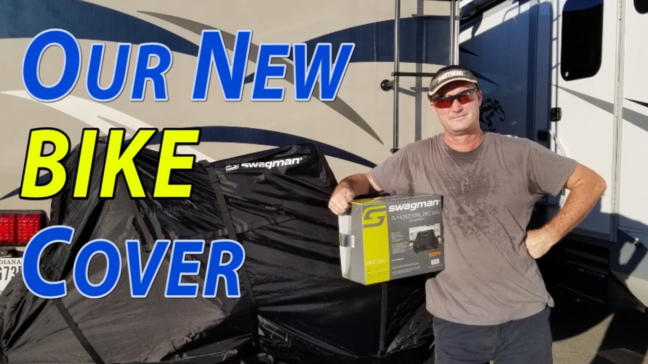 Swagman RV Bike Cover || Our New RV Bike Rack Cover || Motorhome Bike Bag