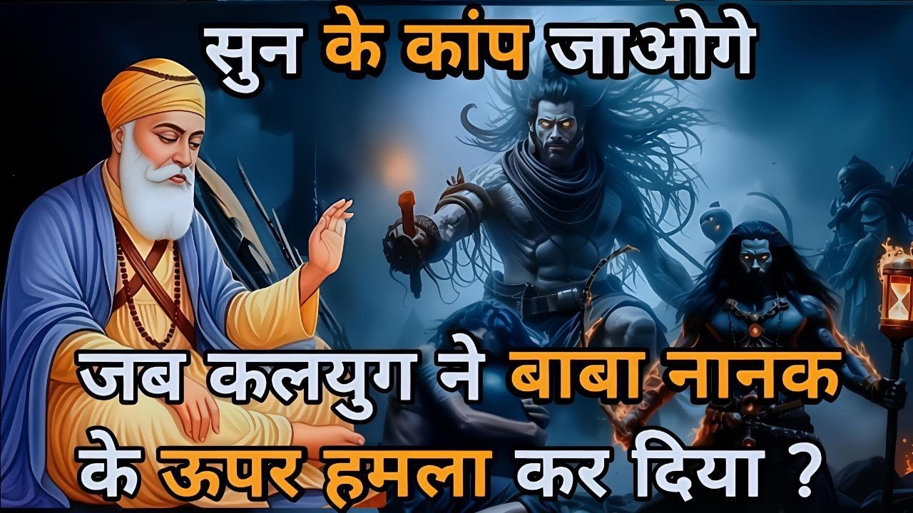 जब कलयुग ने बाबा नानक के ऊपर हमला कर दिया || Guru Nanak stories || Guru Nanak sakhi