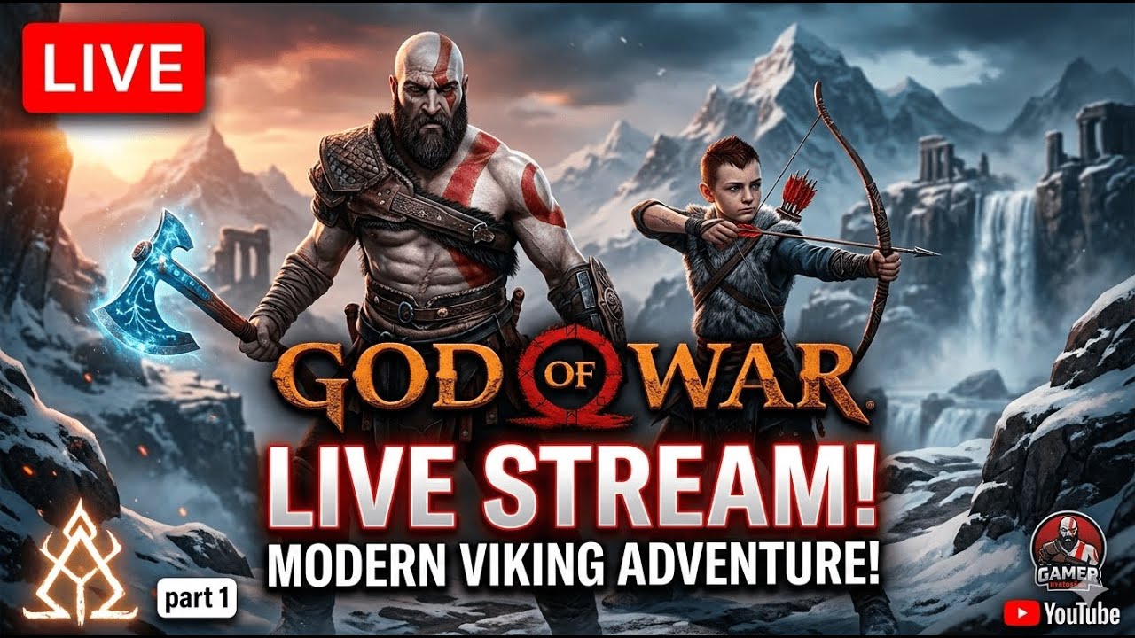 LIVE GOD OF WAR LAGI GUYS #trending #gaming
