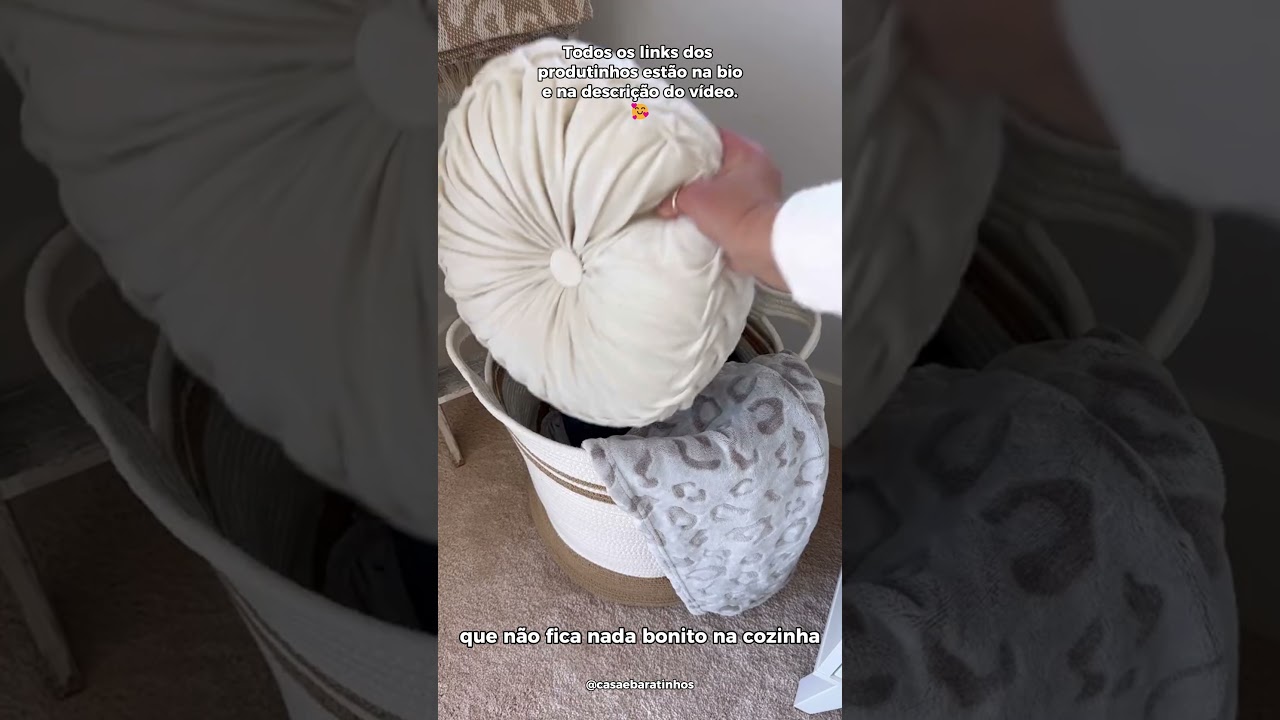 Achadinhos que Provam que Ter uma Casa ORGANIZADA N&atilde;o Precisa ser CARO #casa #achadinhosparacasa