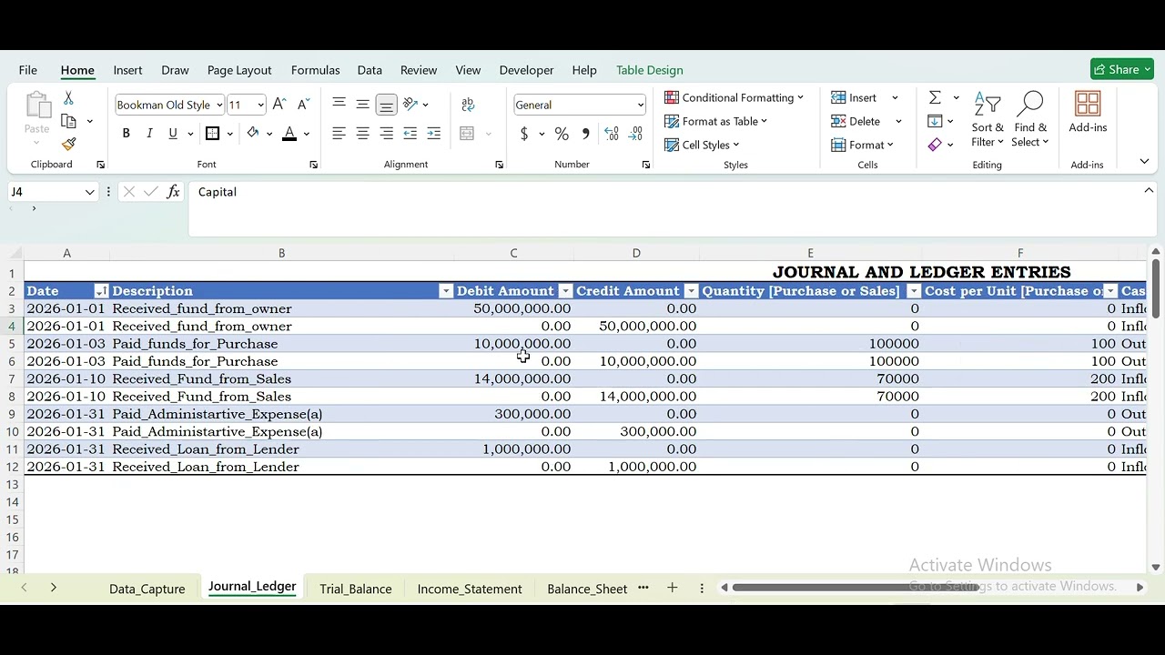 Automate your Account records using Excel
