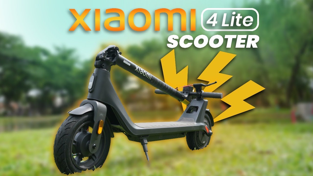 Nyobain Skuter Listrik Buat Ngantor - Xiaomi Electric Scooter 4 Lite 2nd Gen