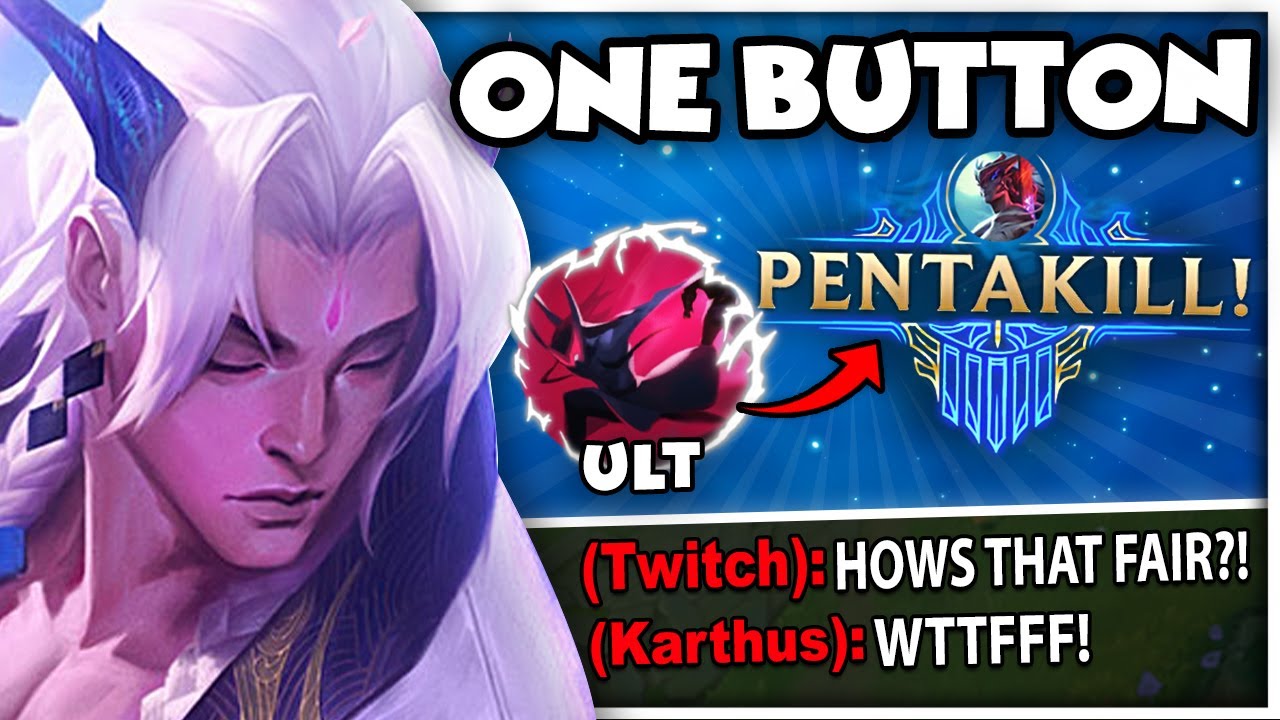 New Champ Yone...but I got the WORLD'S FIRST one button Pentakill 🤣🤣