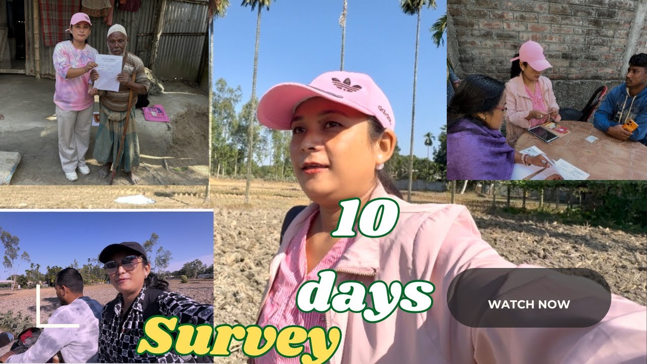 10 Days Survey In A Village Near Bangladesh Border || Halat Kharab 😓