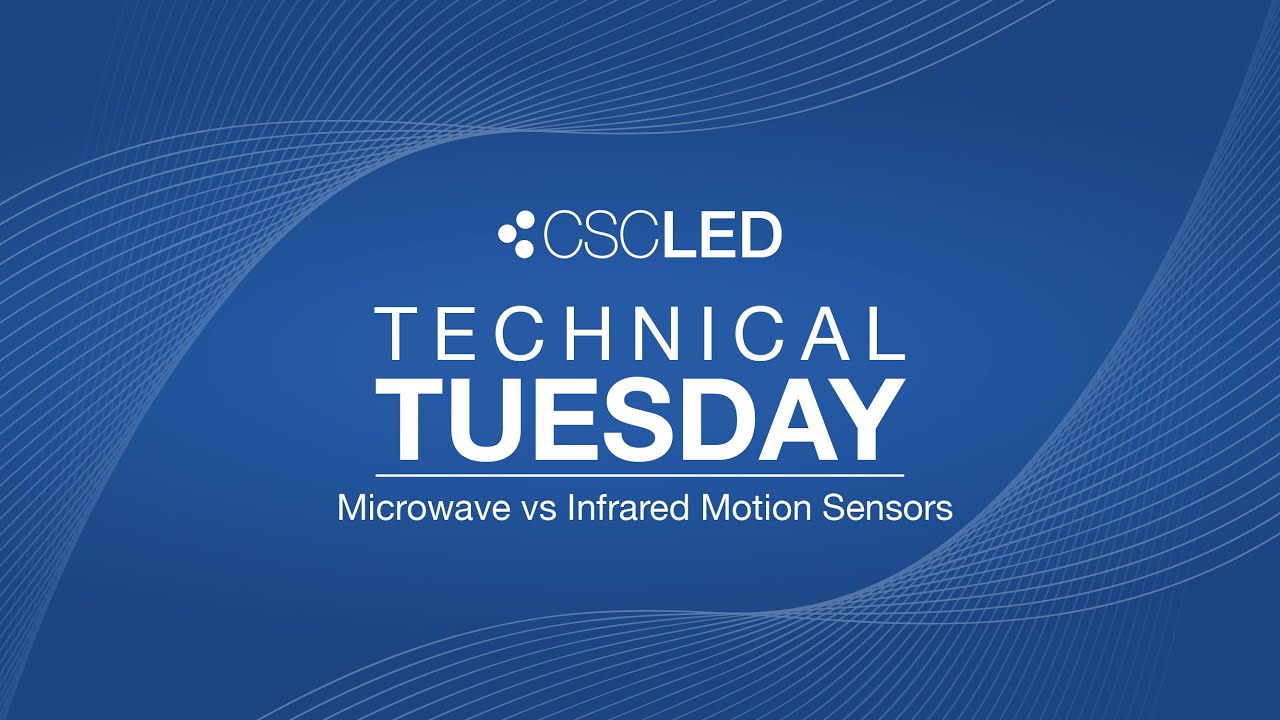 Technical Tuesday: Microwave vs Infrared Motion Sensors