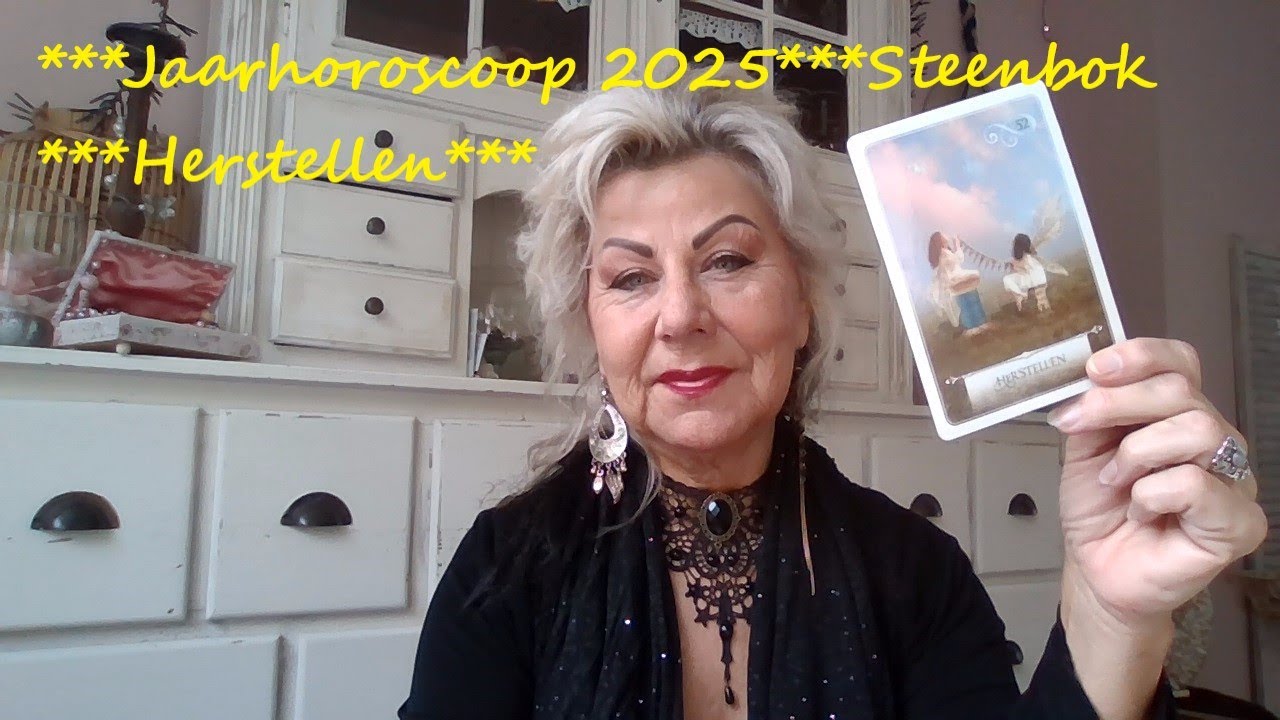 ***Jaarhoroscoop 2025***Steenbok***Herstellen***