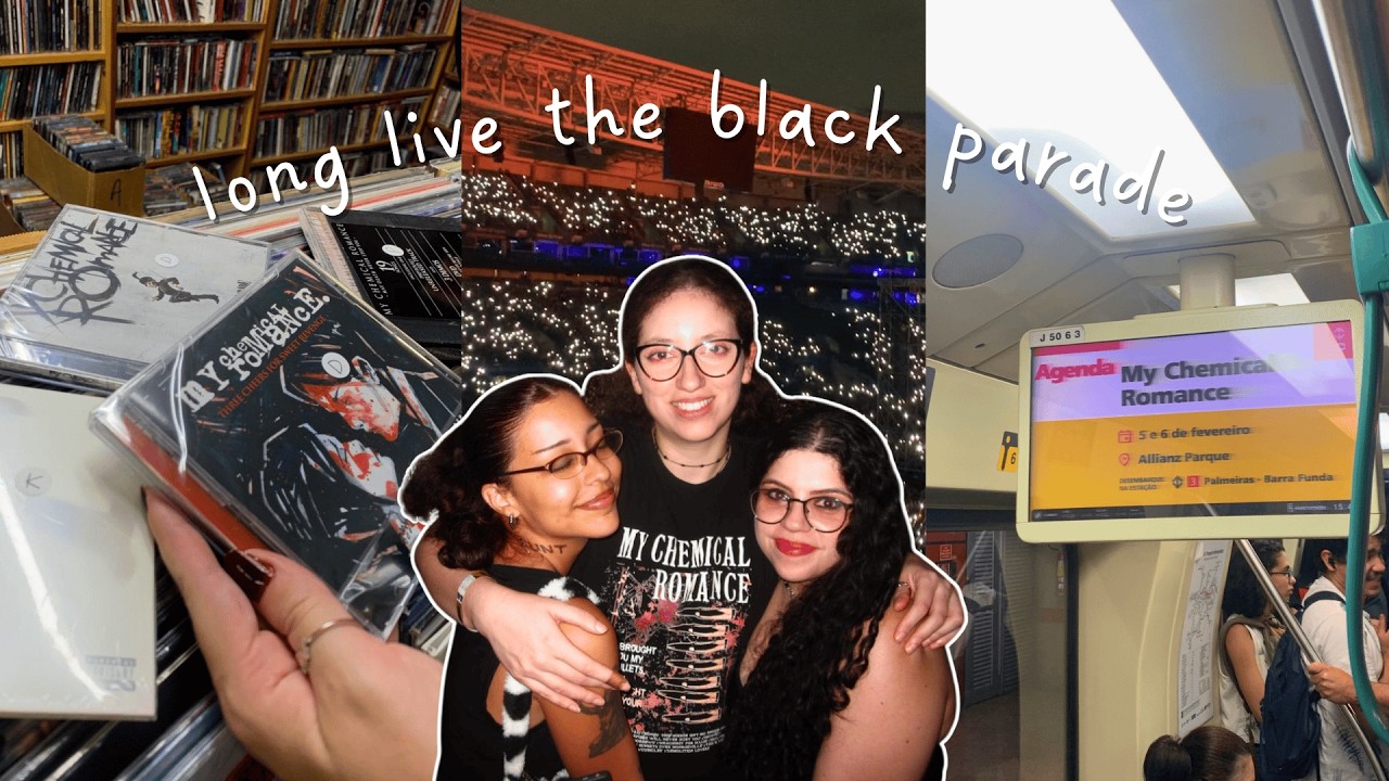 my chemical romance live in sao paulo | vlog