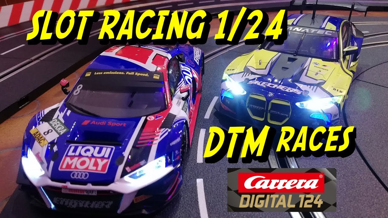 SLOT RACING 1/24 DTM races