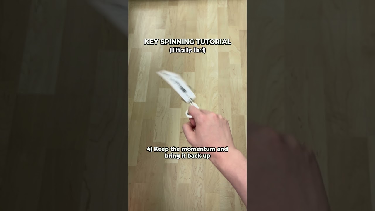 Key spinning tutorial🔑 #ninjaspinner
