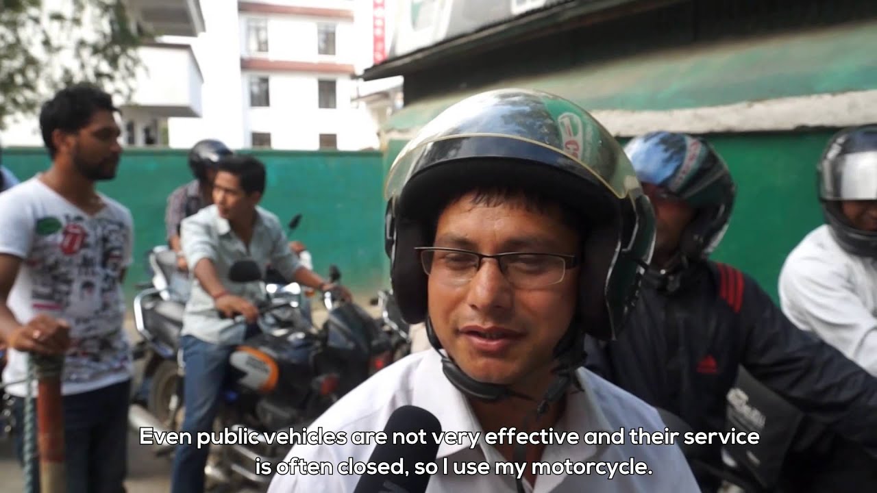 Cycling & the city : Kathmandu