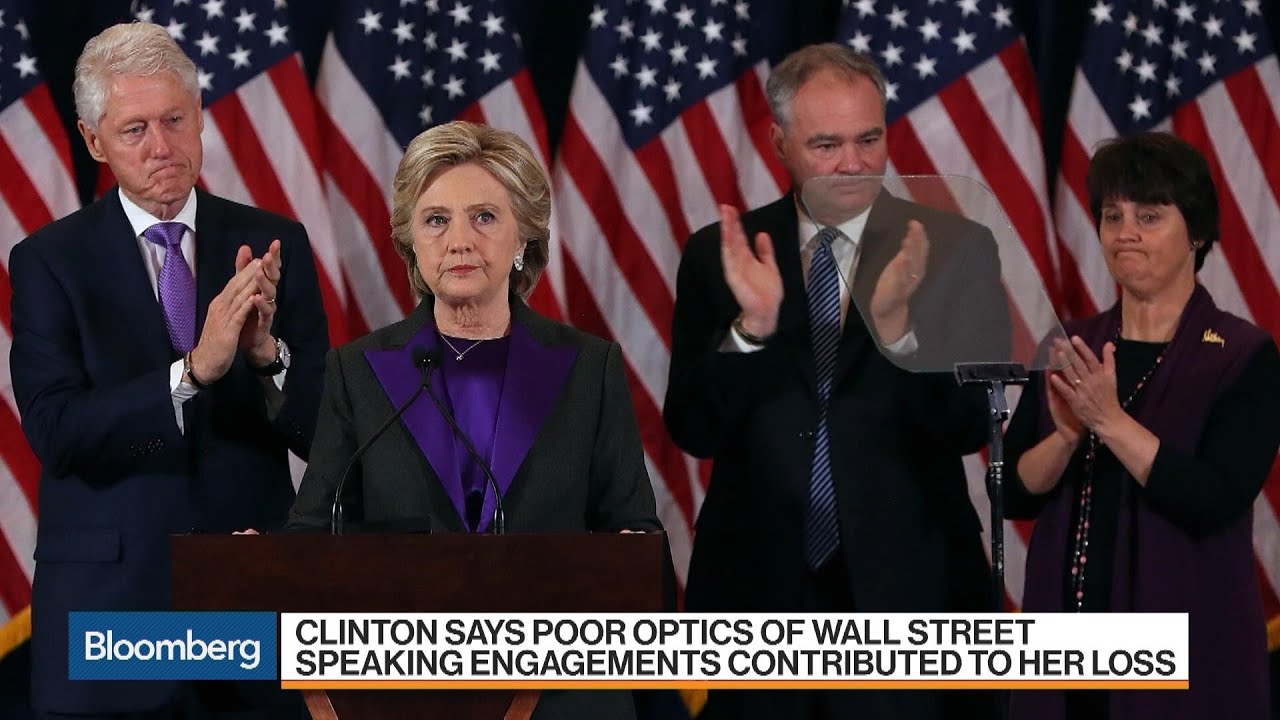 Clinton Admits Paid Wall Street Speeches Were a Mistake