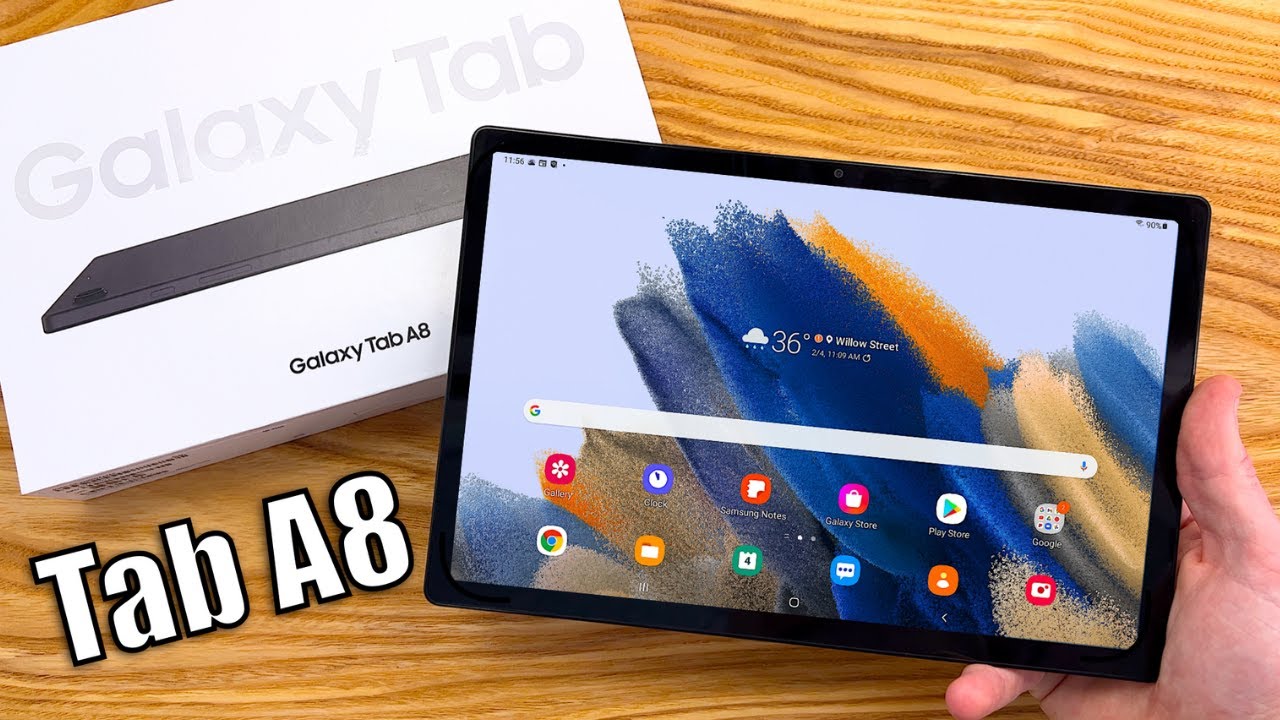 Распаковка Samsung Galaxy Tab A8 и первые впечатления!
