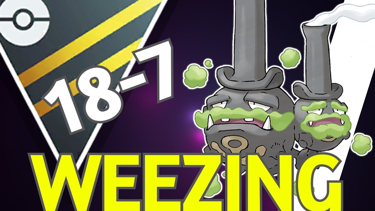 My BEST ULTRA LEAGUE TEAM | 18-7 Record with GALARIAN WEEZING | Pokemon GO Battle League