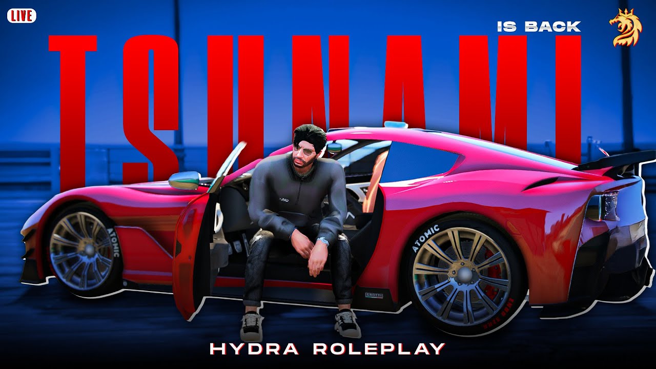 RACING AND FOOD DELIVERY WITH  Tsunami singh   @DynamoGaming #htrp #hydra #hydratownrp