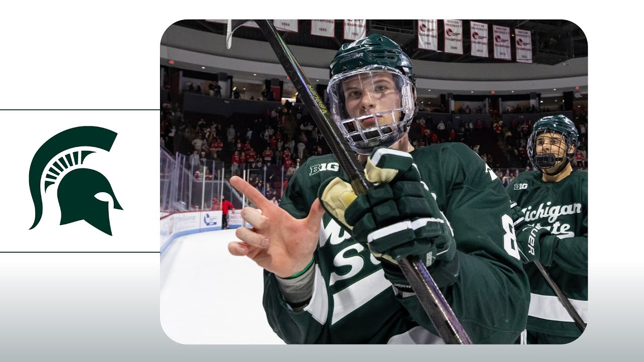 Spartans Sweep #1 Terriers | Michigan State Hockey
