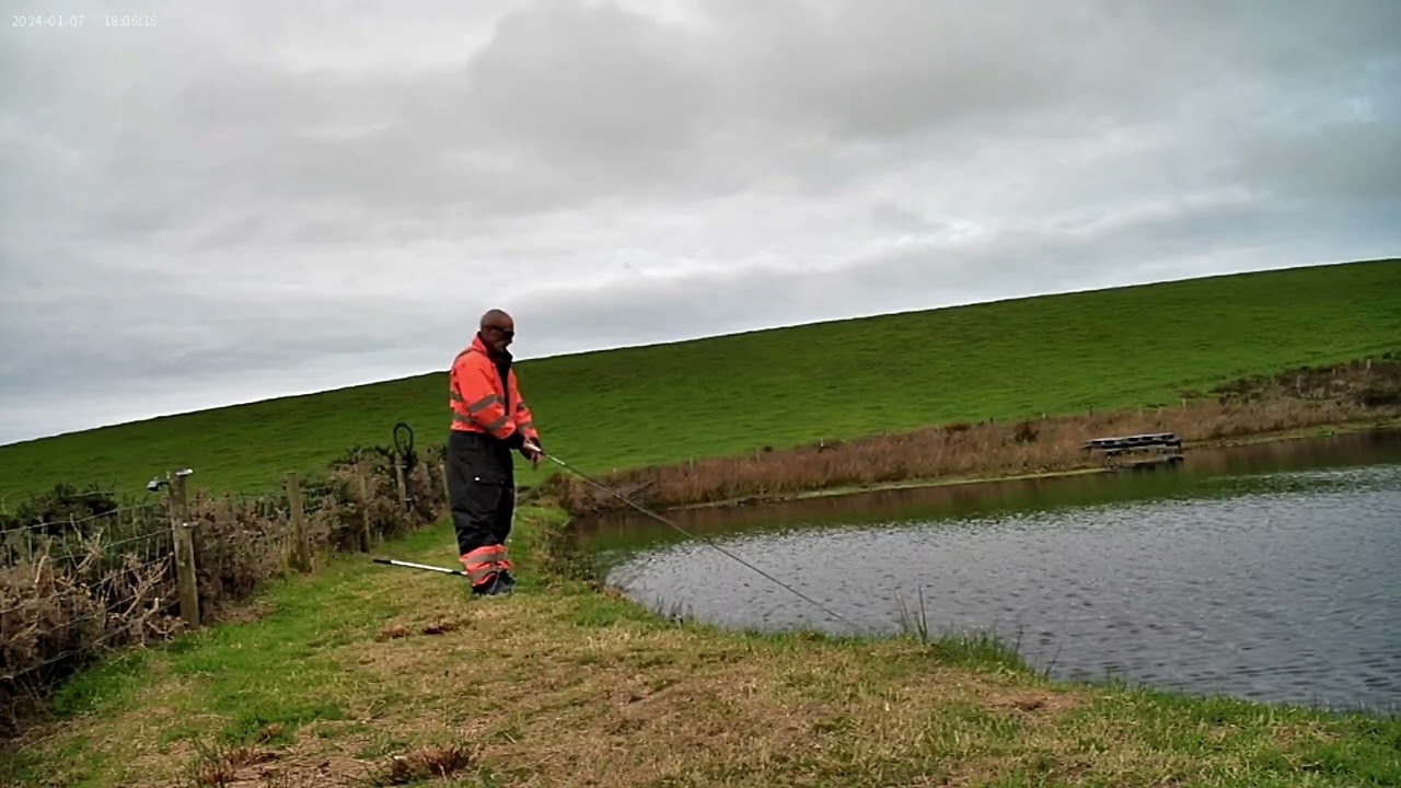 Slow Motion Alex Fishing Labrax