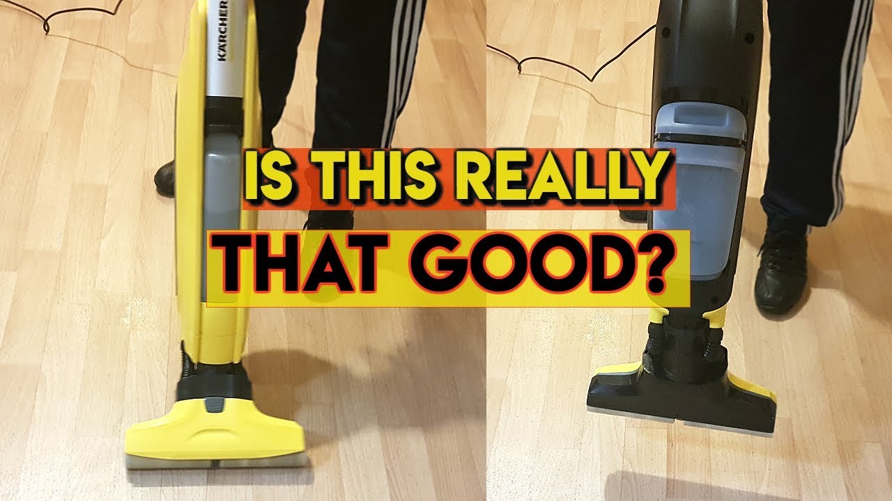 Обзор и демонстрация пылесоса для твердых полов Karcher FC5