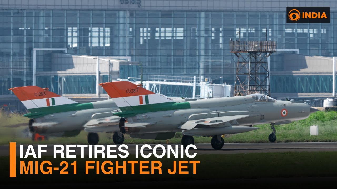 IAF Retires Iconic MiG-21 Fighter Jet