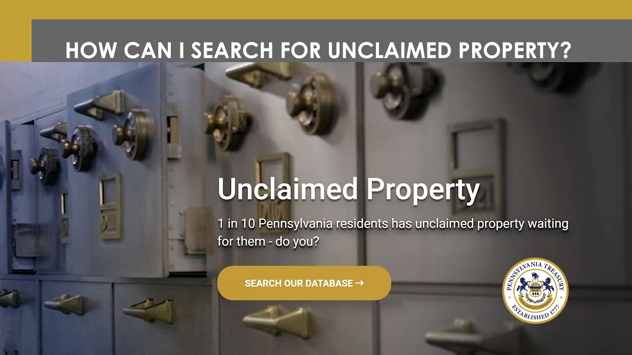 How Unclaimed Property Works in Pennsylvania