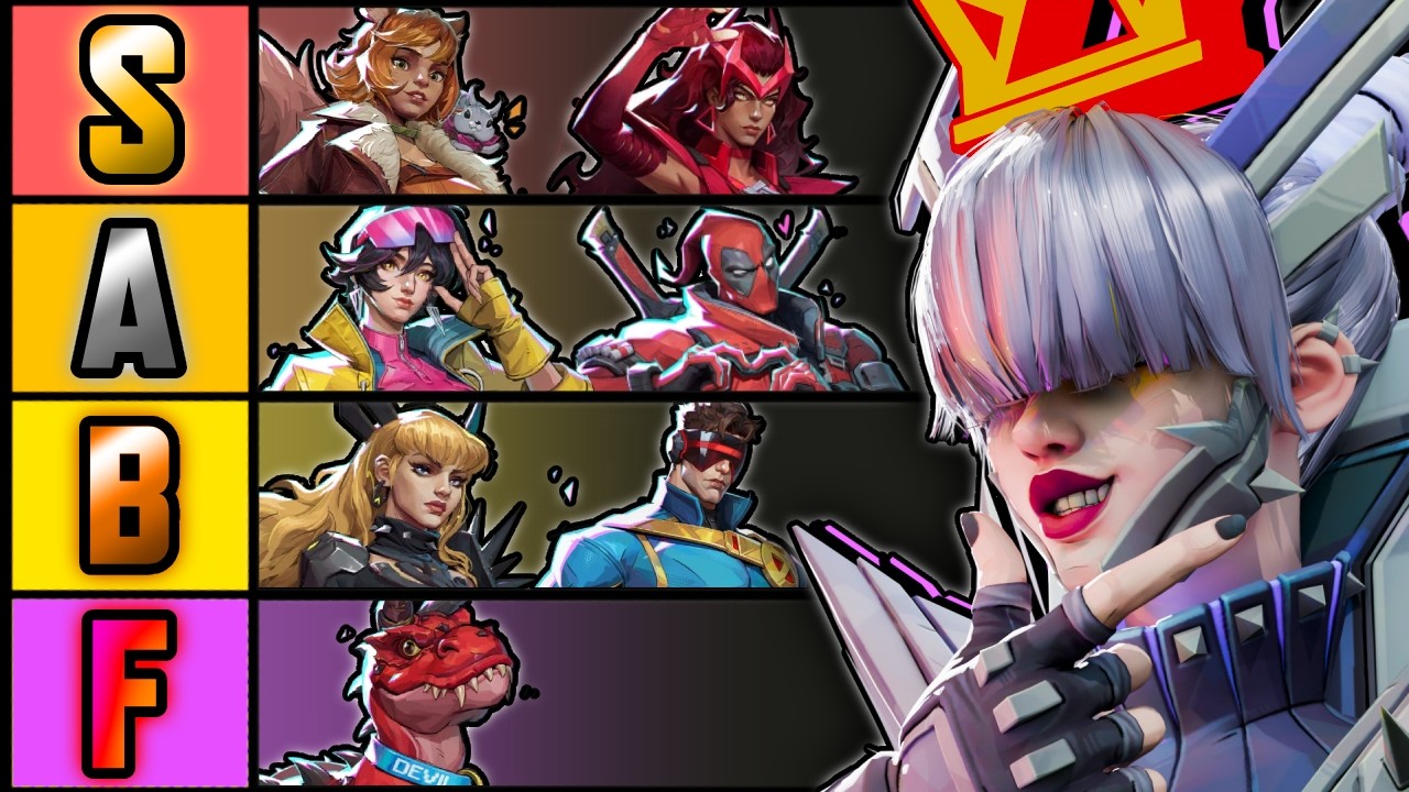 МОЙ ОФИЦИАЛЬНЫЙ ТИР-ЛИСТ 9-ГО СЕЗОНА MARVEL RIVALS!!!