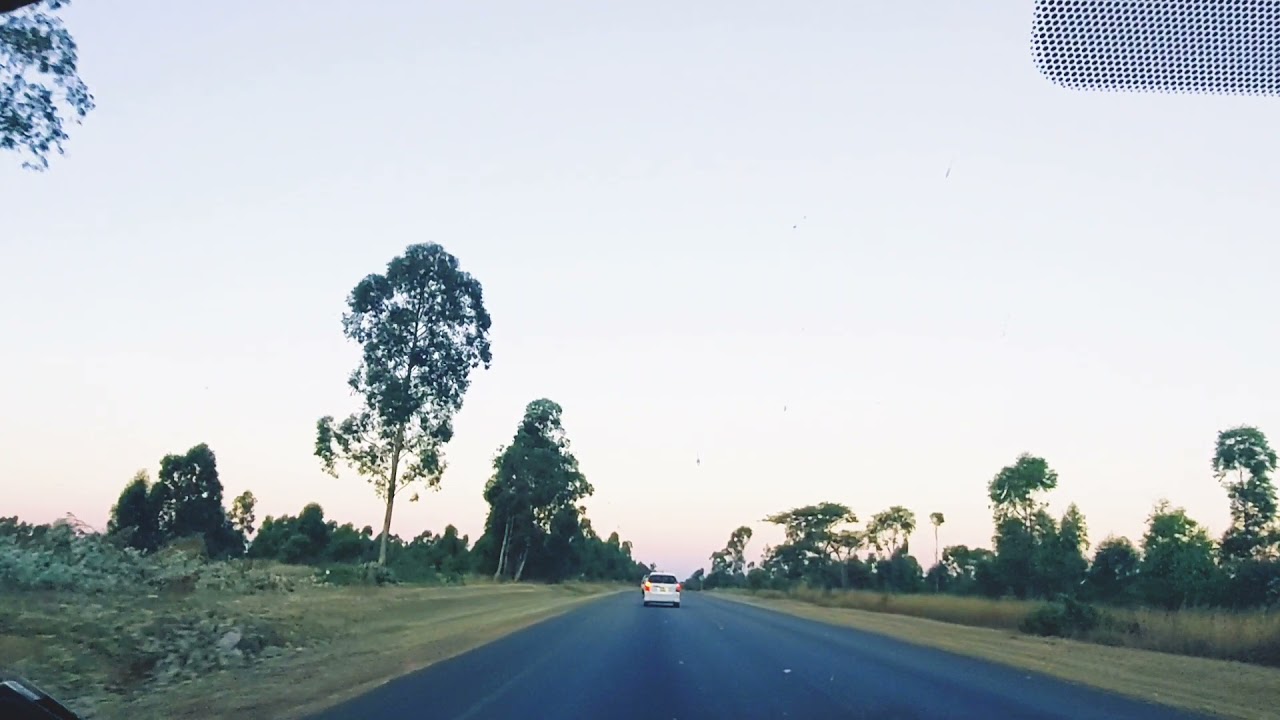 Zimbabwe Beautiful Golden Hour Drive || Surrey - NetOne Marondera
