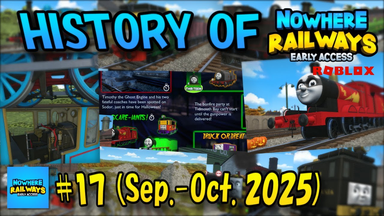 History of Nowhere Railways  #17 (Sep.- Oct.  2025)