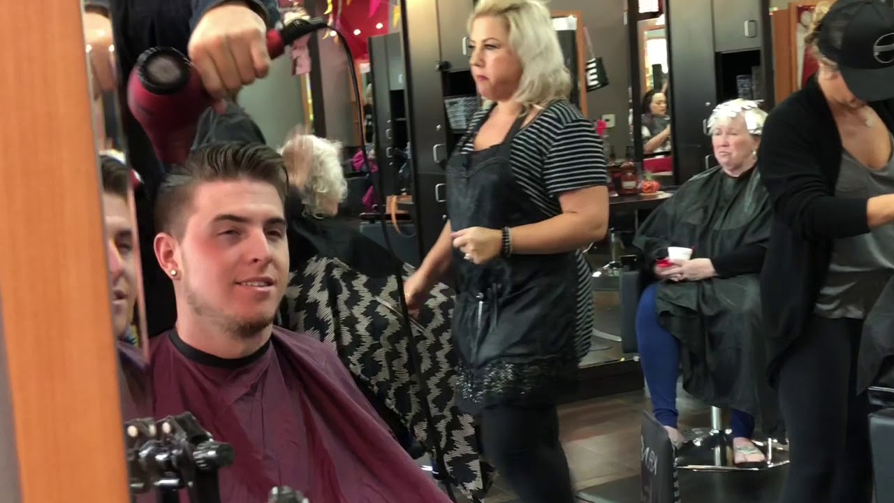 Paralyzed Quad Gets A Haircut