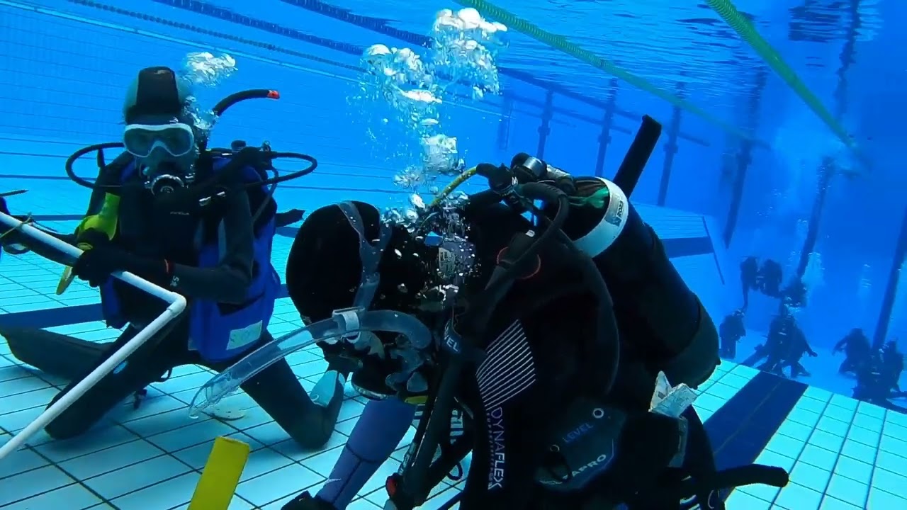 Laboratorio di Subacquea Scientifica 2024 - Esercitazione in piscina