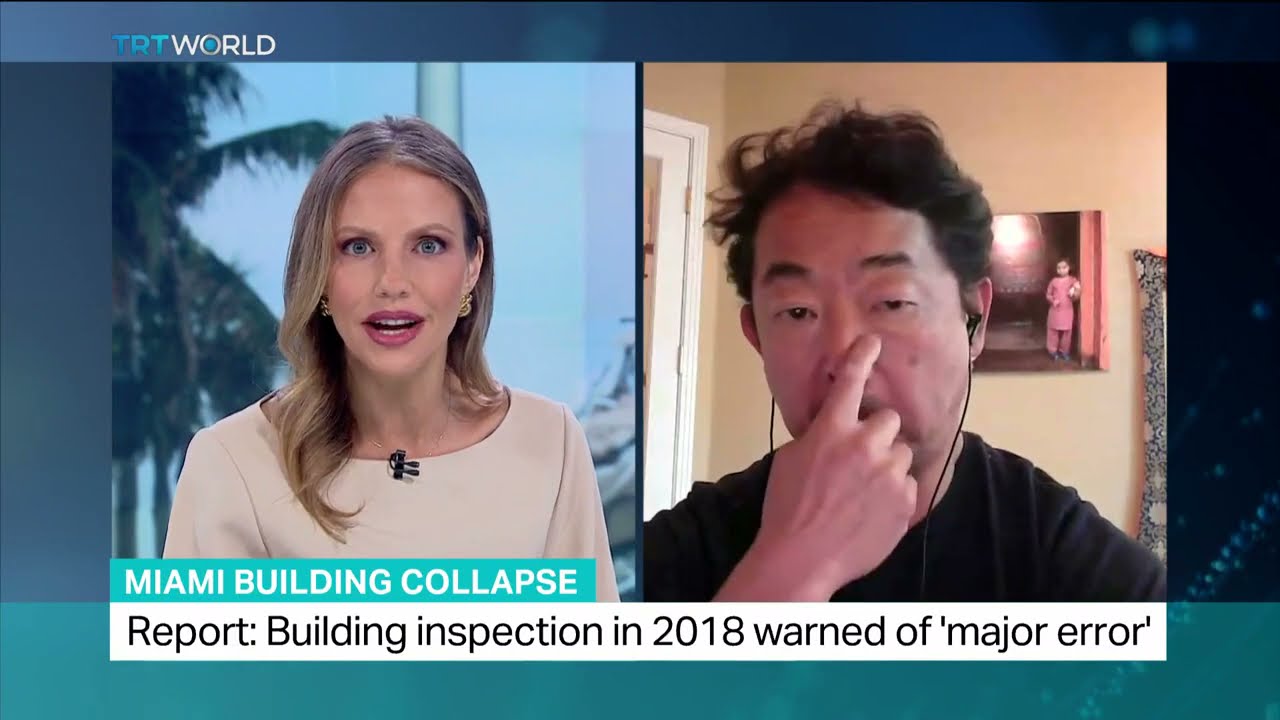 TRT World | Dr. Kit Miyamoto explains what are the potential reasons for the Miami building collapse