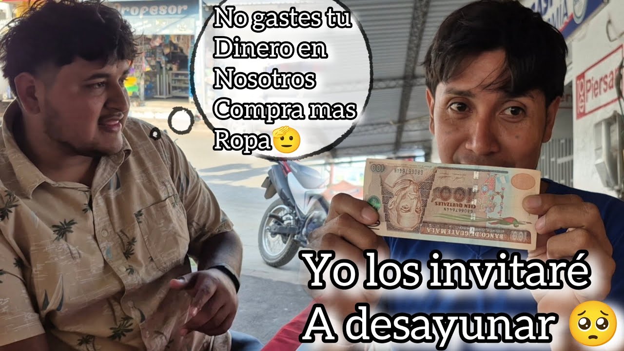 BRAYAN nos invito a desayunar con el dinero que le mandaron jamás imaginamos esto😱