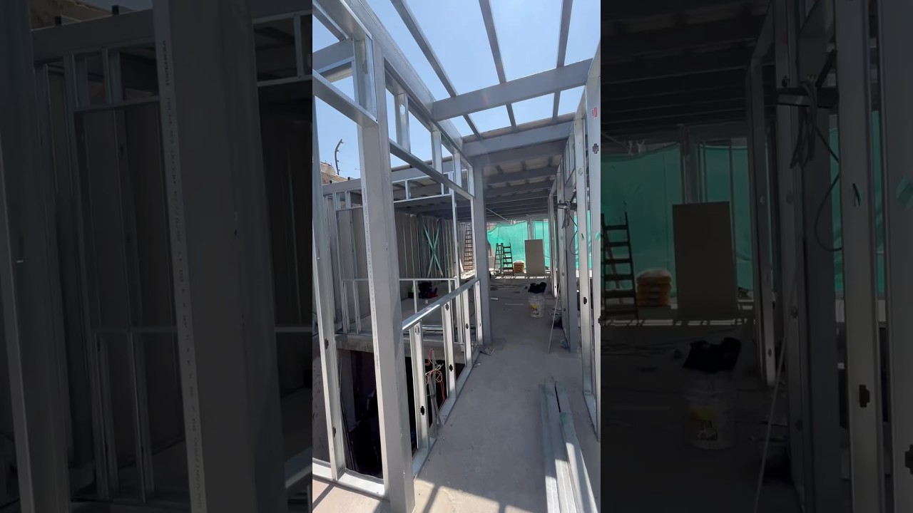 No DURA una casa construida con estructuras met&aacute;licas y Drywall?