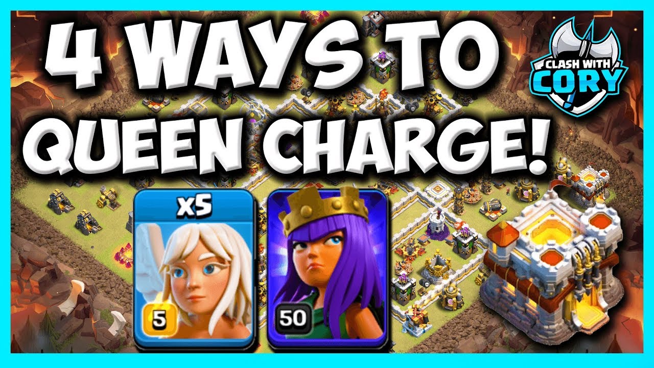 4 Ways to DESTROY With QUEEN CHARGE at TH11! BEST Town Hall 11 Attack Strategy!