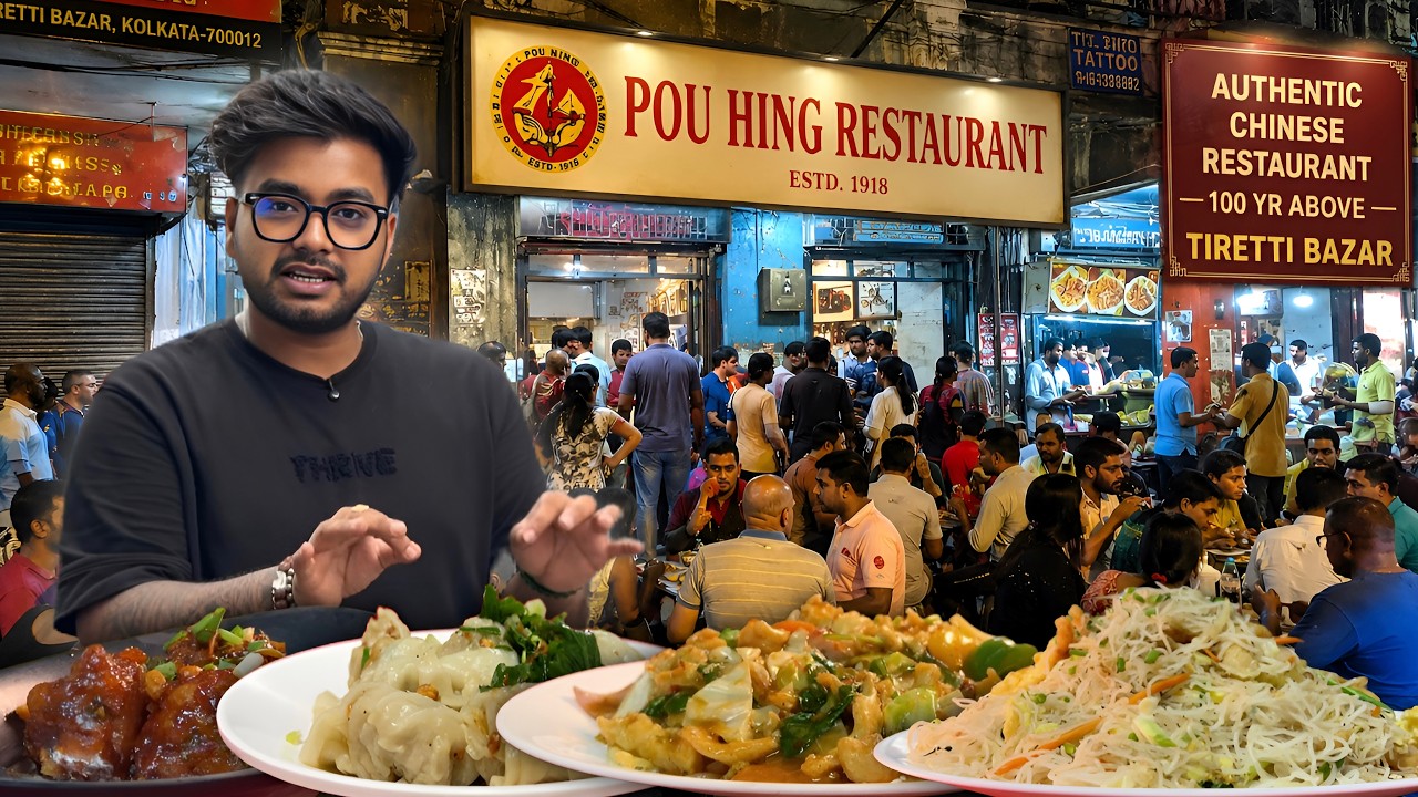 Kolkata Old Chinatown&rsquo;s 100-Year-Old Chinese Restaurant 😍 | Authentic Chinese Food at Pou Hing