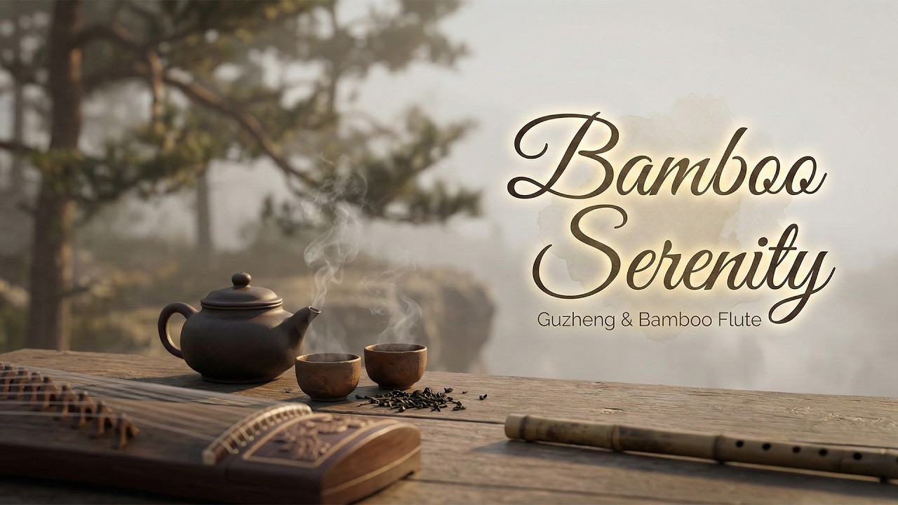 🎐 Quiet Your Soul | Zen Meditation Music - Tea Ceremony With Flute & Guzheng