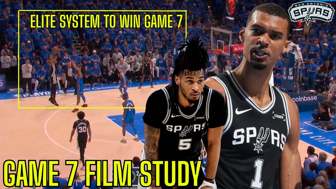 You CANNOT Make Up What The San Antonio Spurs Just DID... | Spurs vs Thunder Game 7 Film Study |
