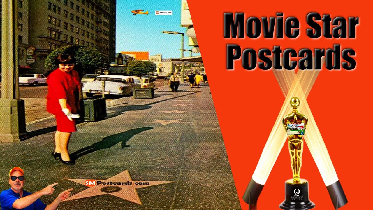 How Glamorous are theses Movie Star Postcards!